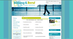 Desktop Screenshot of bildungundberuf.at
